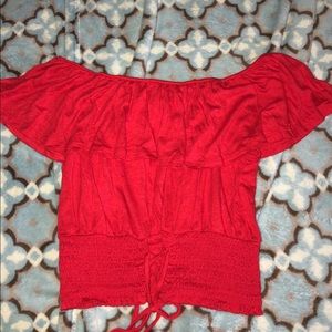 Off the shoulder top